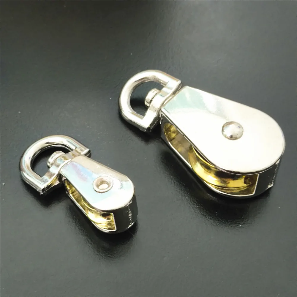 

43mm/58mm Load-Bearing 100/180KG Zinc Alloy Movable Pulley Hoisting Hanging Wheels Drop Shipping
