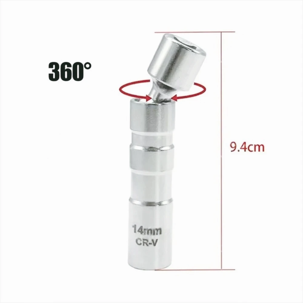 ZF-T Llave removedora  puntos Universal  16/14mm, funda  bujía magnética, herramienta  extracción  coche, pared lgad