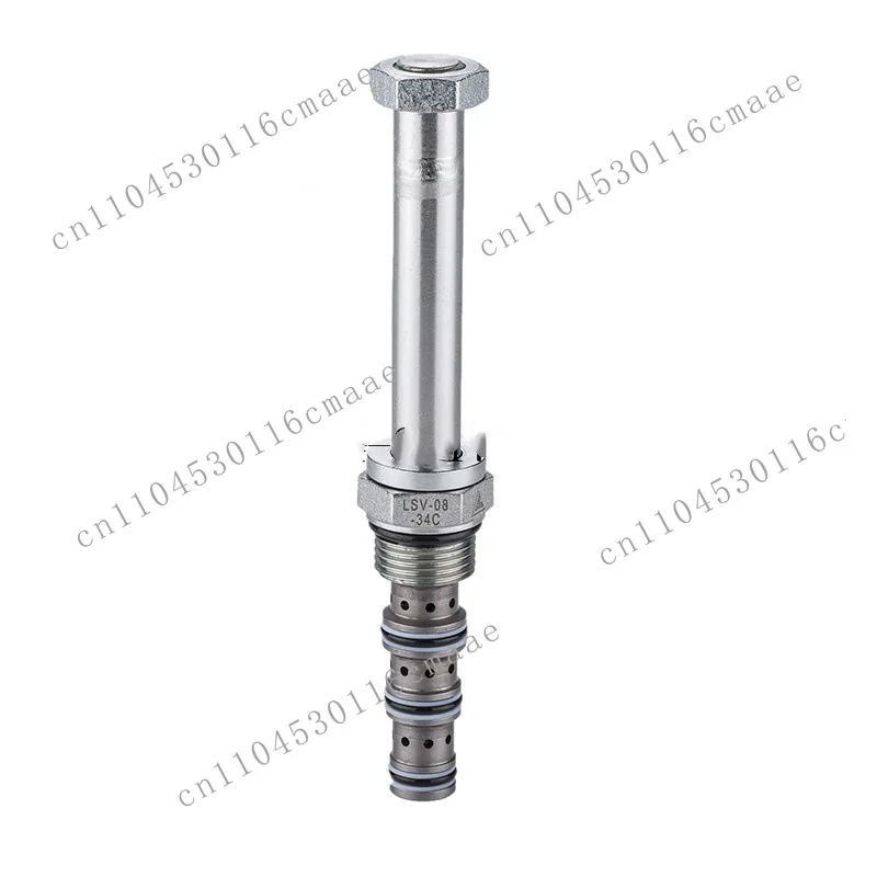 Válvula direccional solenoide de cartucho LSV-08-34-C LSV-08-34-O de tres posiciones y cuatro vías