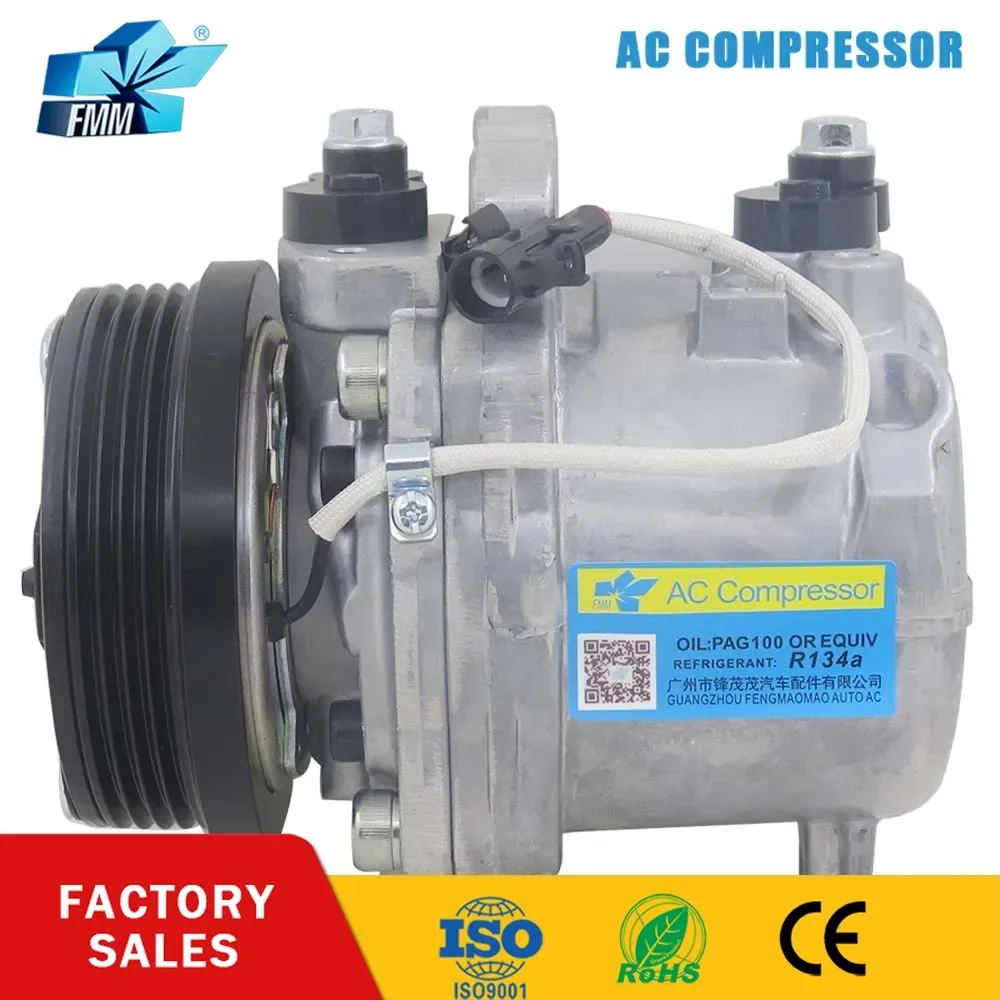 12V CR06b A/C Ac Compressor for Suzuki Wagon R Kei Karimun Mehran 2014-2016 95200-58J40 95201-58J41 95201-58J40 95200-58J41