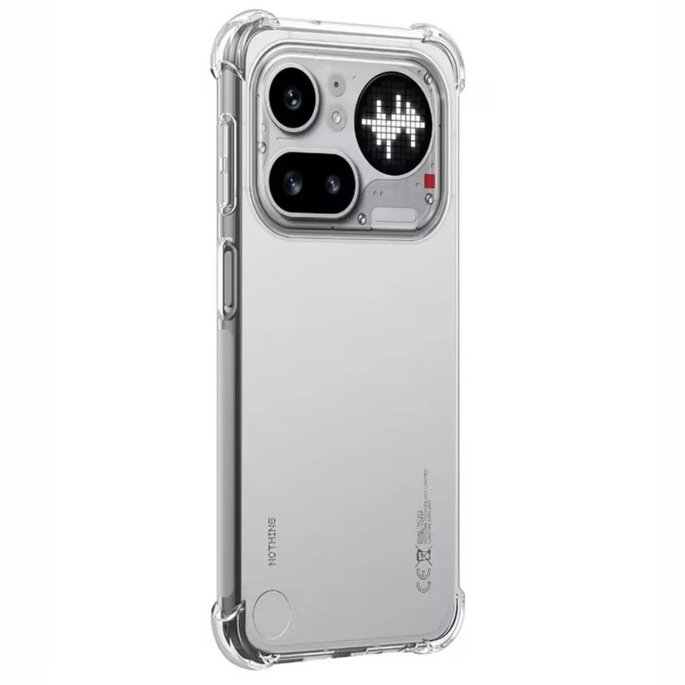 

Crystal Transparent Airbag And Anti-Slip Phone Case For Nothing CMF PShone 4 3 2 1 Pro 4a 3aS 2a Pro Lite Plus Shockproof Cover