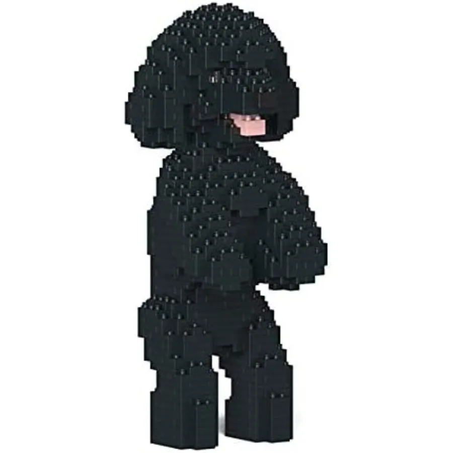 

JEKCA Toy Poodle 04SM02 Plastic Building Blocks for Dogs Ideal Educational STEM Toy for Ages 14+ Interactive Pet Training and C