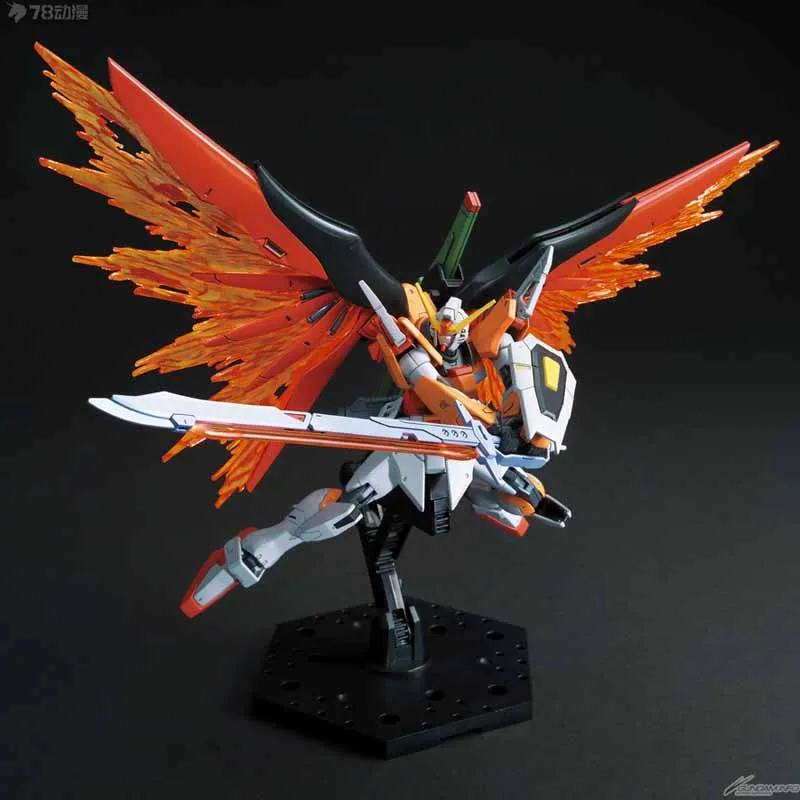 

IN STOCK Bandai GUNDAM HG Series XXXG-01SR GUNDAM SANDROCK ARX 014S SILVER BULLET SUPPRESSOR Anime Action Figure Assembly