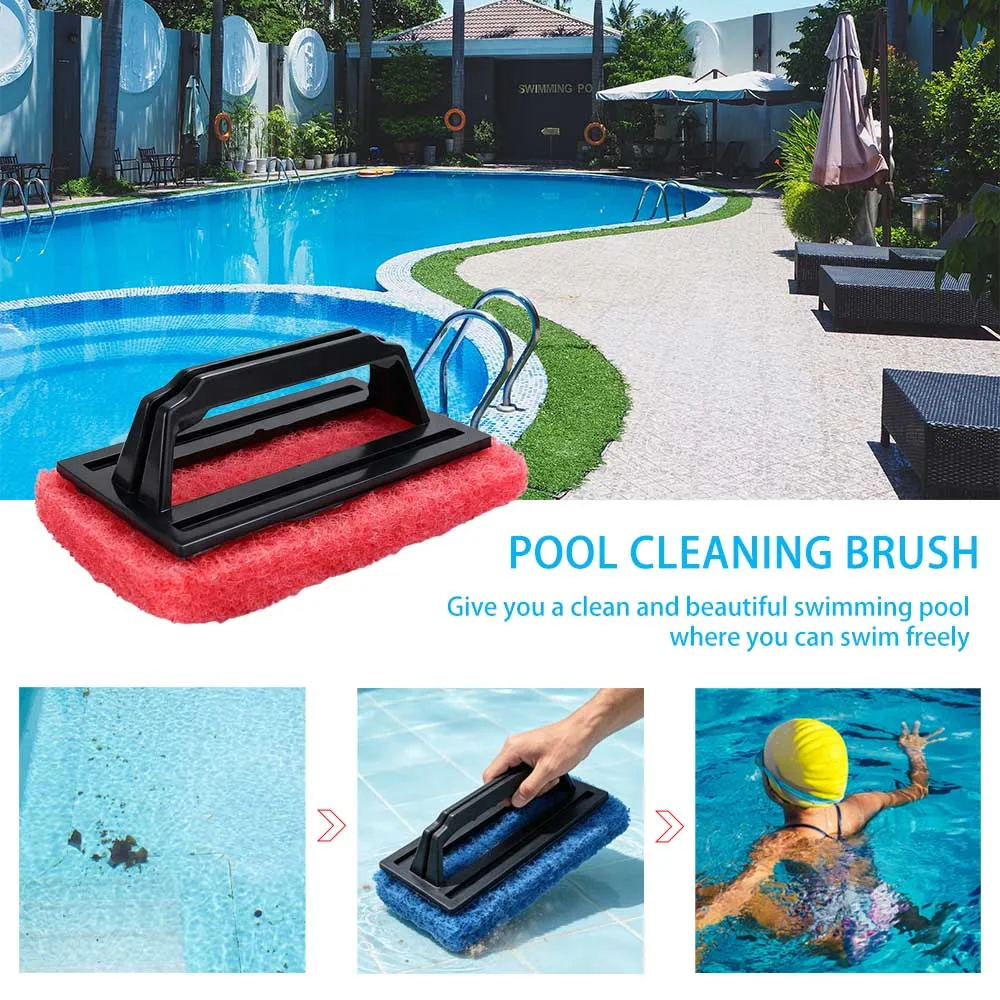 Cleaning Sponge Brushes Cleaner Clean Tools Cleaning Brush Swimming Pool Accessories Sponge Brush Swimming Pool Equipment