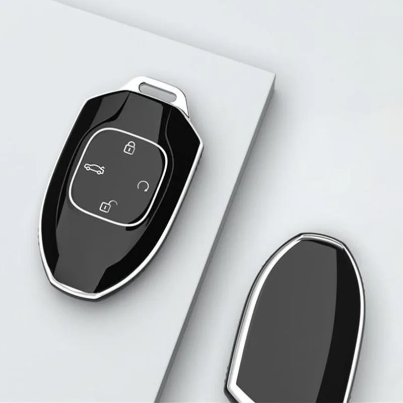 TPU Car Smart Key Case Cover Shell for Trumpchi GAC 2021 Empow J11 J12 J13 J14 J15 J16 GS8 Fob Keychain Accessories