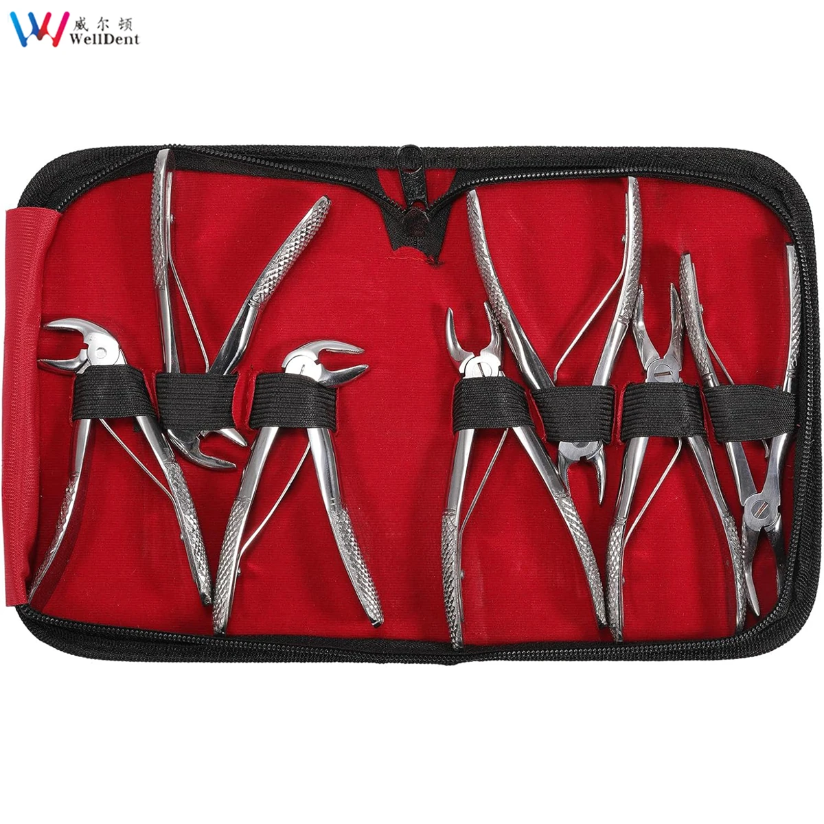 

7Pcs 1 Set Dental Forceps for Child Tooth Extraction Pliers Dental Instruments Children Dental Extracting Plier Forceps Kit