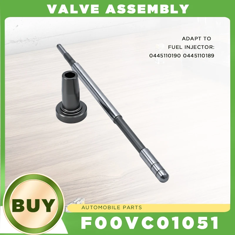 Valve F00VC01051 Valve Component Suitable For 0445110190 0445110189 Injector, For Engine Fuel System Replacement Part `LJ1927