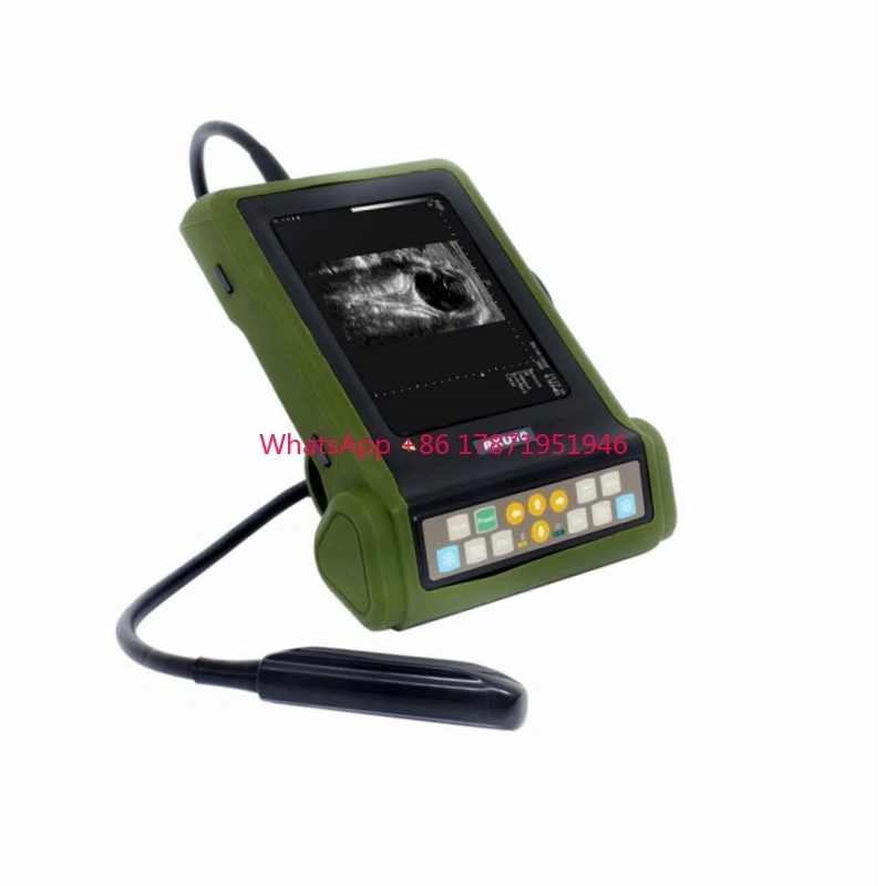 ultrasonido ecografo rku10 Portable Vet Ultrasound Scanner/Machine With 6.5mhz Rectal Probe for KAIXIN RKU10