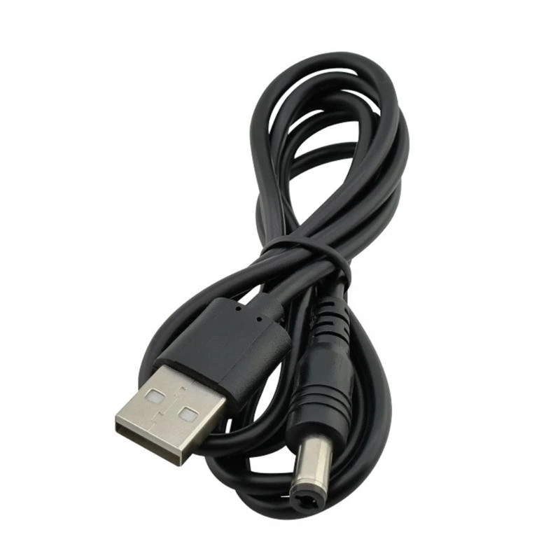 5V USB to DC5521 Charging Cable with 13 Interchangeable Tips for Easy Connection