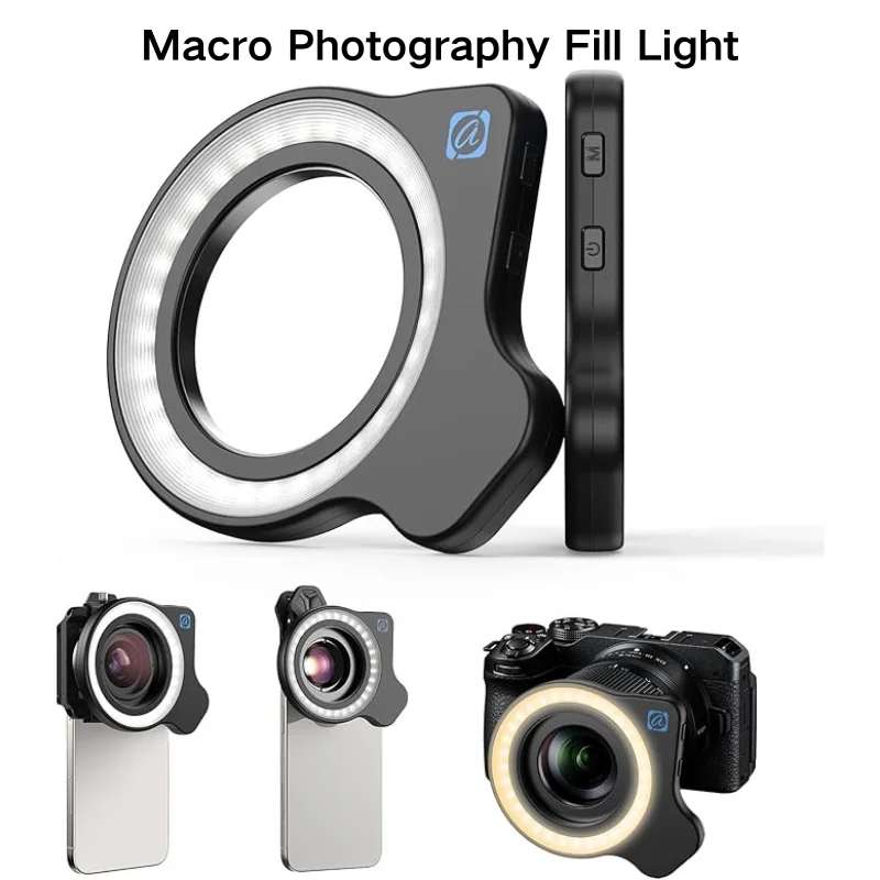 

Macro Photography Fill Light: Specifically designed for macro photography, providing stable fill lighting to ensure clear detail