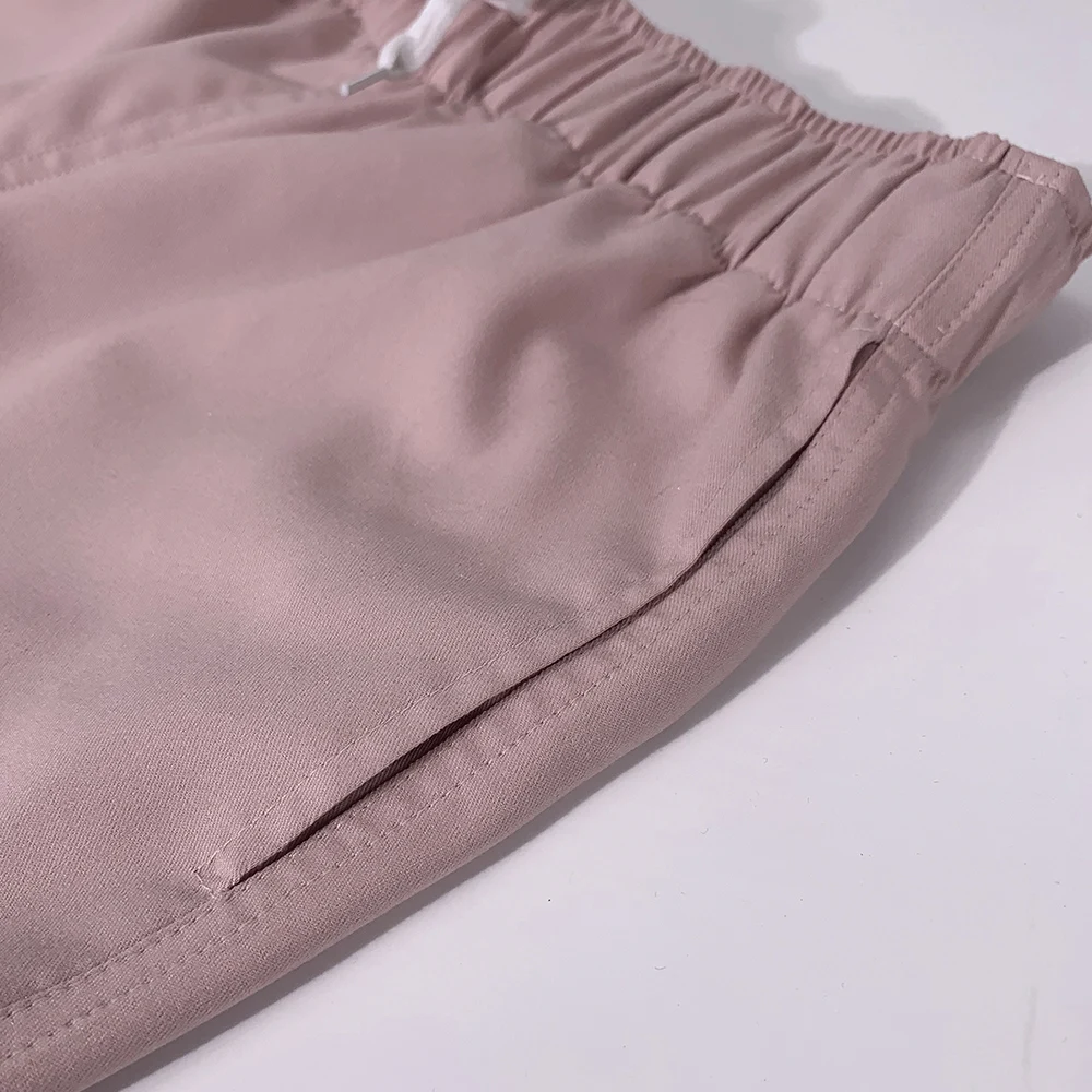 Hochwertiges, verdicktes, neues, schlankes, medizinisches Uniform-Set für OP-Saal, kurzärmeliges Krankenschwester- und Pflegezubehör, OP-Kittel XS-XXL – Detail 17