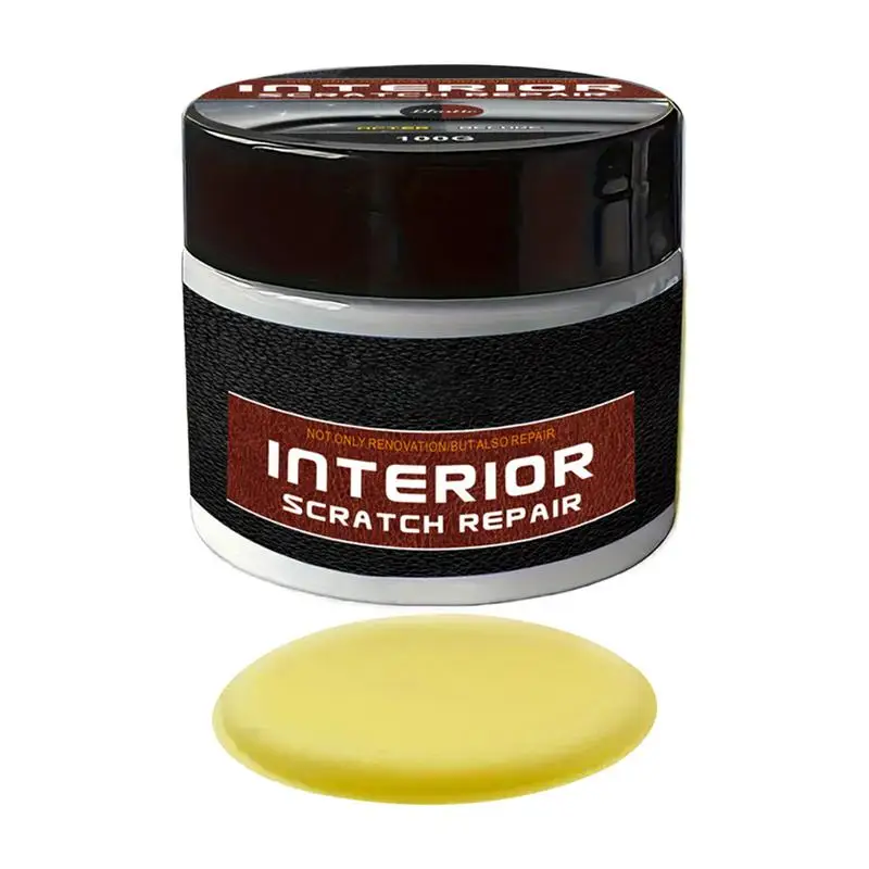 Auto Interior Panel Wax Coating Car Dashboard Scratch Repair Paste Car Interior Scratch Repair Wax For Car Interior Restorer