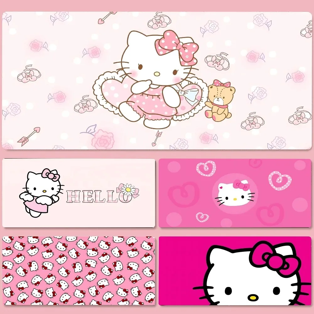 

Cute H-hello K-kitty Mousepad New Arrivals Large Gaming Mousepad L XL XXL Gamer Mouse Pad Size For Keyboards Mat