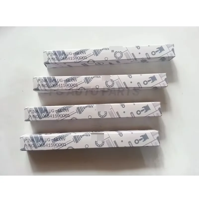 

4 PCS Glow Plugs For Ssangyong REXTON,KYRON,ACTYON,ACTYON SPORTS 2.0 Xdi #6641590001