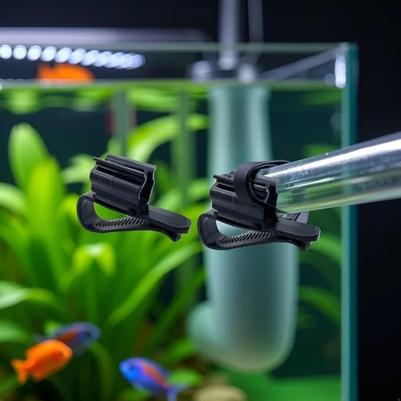 1Pcs   Aquarium filter water pipe filter hose bracket, water pipe fixing clamp, hose moving clamp