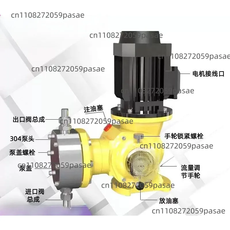GM Diaphragm Metering Pumps for Adjustable Acid and Alkali-Resistant Water Treatment — купить у AliExpress WW