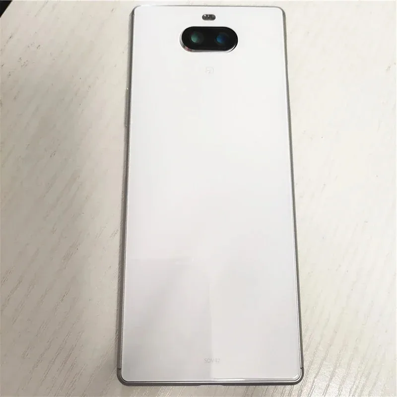 غطاء غطاء لهاتف Sony Xperia 8 غطاء خلفي مع استبدال عدسة الكاميرا #6