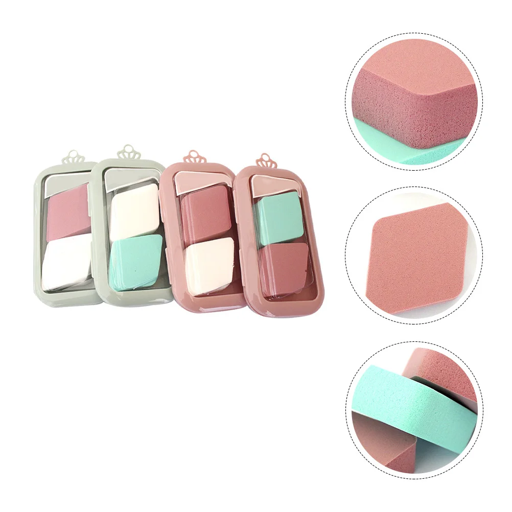 

8pcs Makeup Puff Premium Foundation Sponge For Loose Powder Travel Home Salon Use Powder Sponge Foundation Puff Makeup
