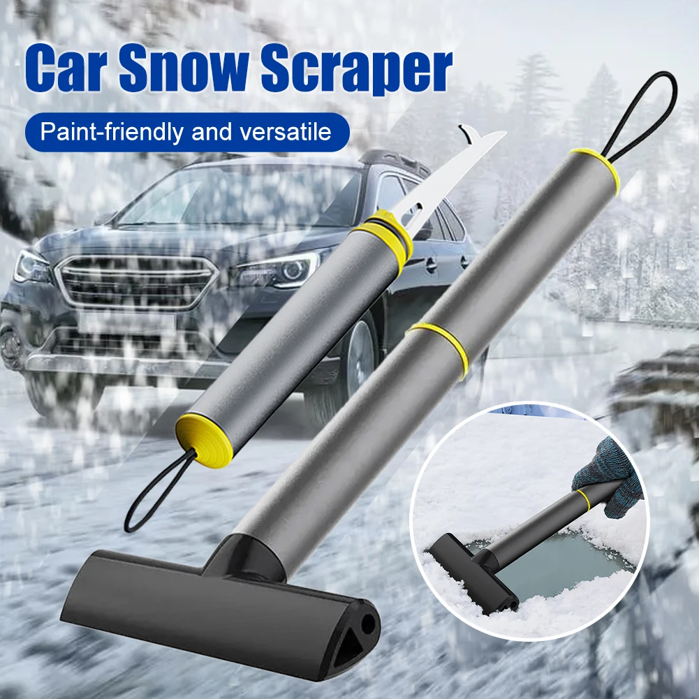 

Car Ice Scraper Snow Removal Car Windshield Window Snow Cleaning Scraping Tool Auto Ice Breaker Snow Shovel With Stone Remover