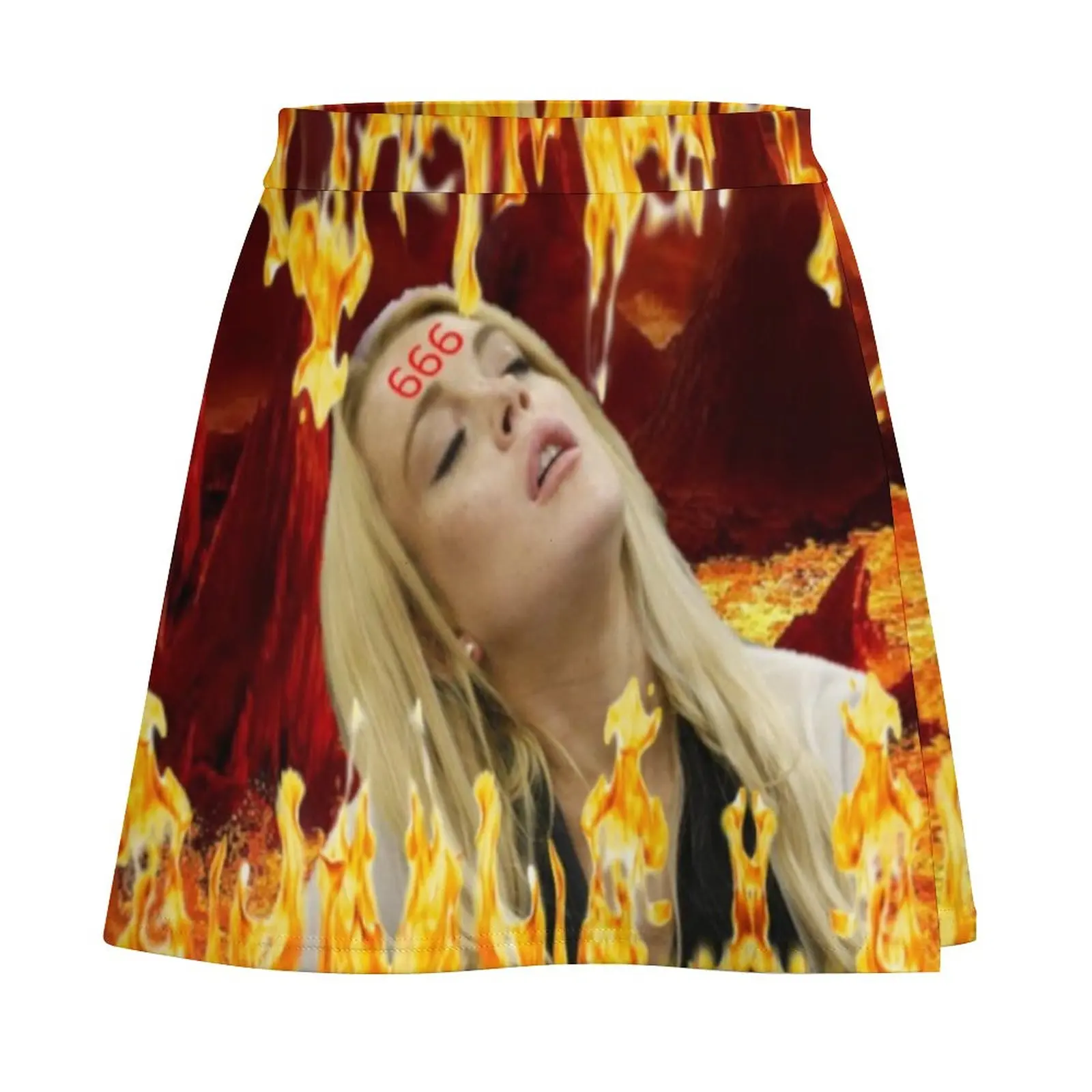 Lindsay in Court Hell Mini Skirt Womens dresses Female clothing women's clothing trend 2023