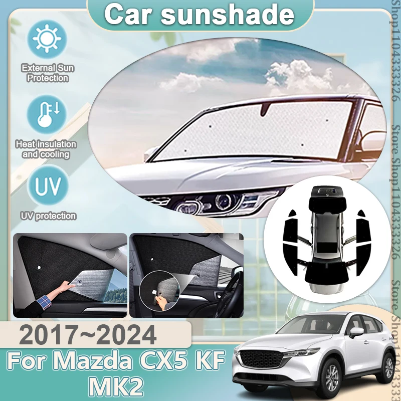 Для Mazda CX 5 Аксессуары CX5 KF MK2 2017~2024 2020 2021 Полное покрытие Солнцезащитные козырьки Отражатель Козырек Солнцезащитный экран Инструмент для окна Для Mazda CX 5 Аксессуары CX5 KF MK2 2017~2024 2020 2021 Полное покрытие Солнцезащитные козырьки Отражатель Козырек Солнцезащитный экран Инструмент для окна