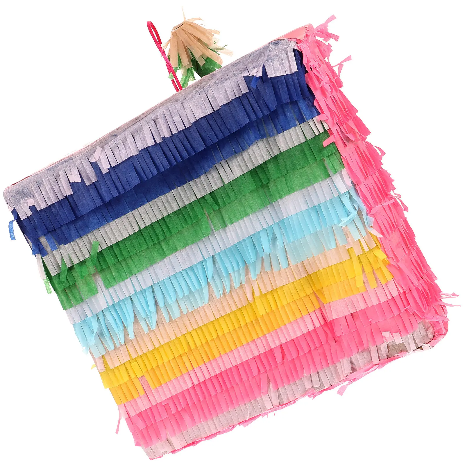 

Праздничная пиньята для торта, подвесное украшение в форме, бумажный контейнер для конфет, праздничные принадлежности для дня рождения