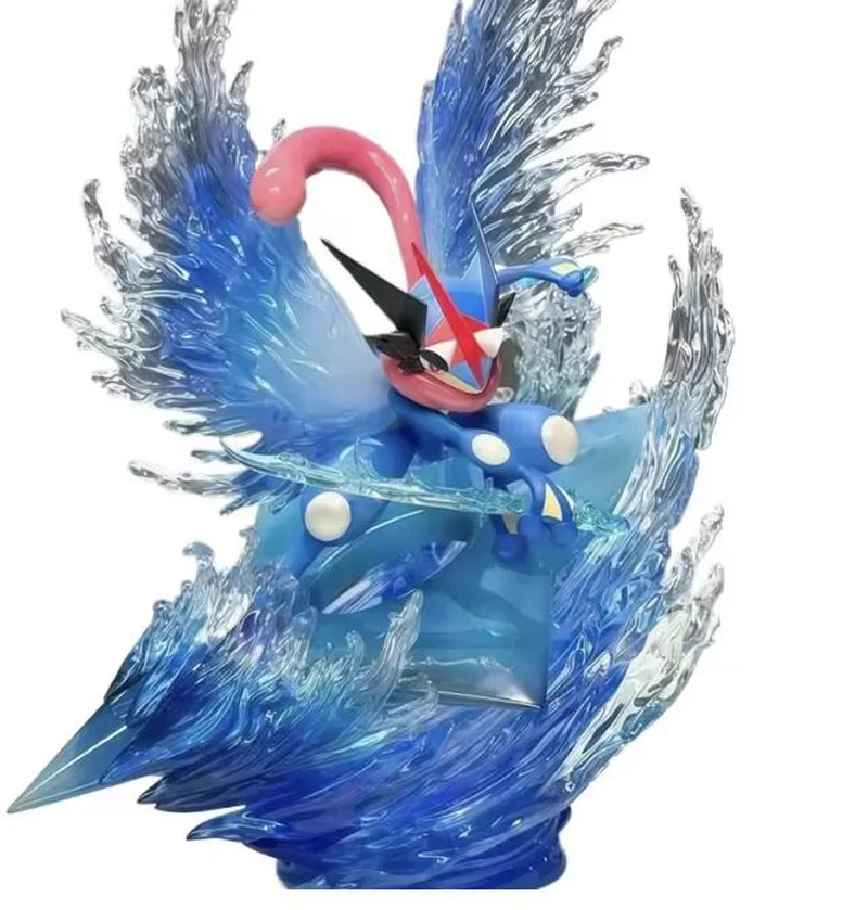23cm Nowy Gorący Pokemon Czterolistna Koniczyna Greninja Motyl Tide Model Zabawka Dekoracyjna Ozdoba na Biurko Prezent dla Chłopca na Święta