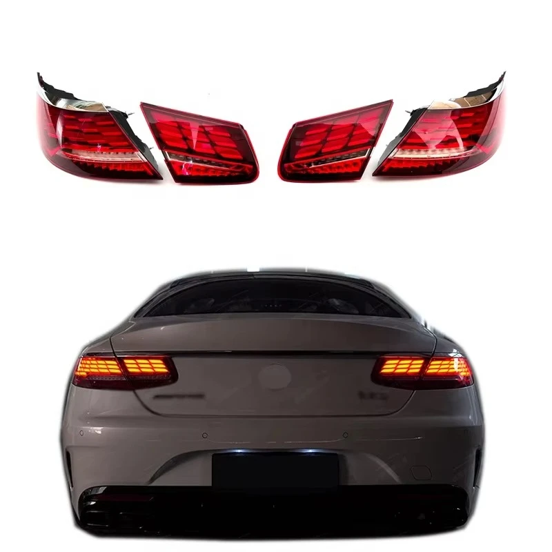 

2015-2017y S Class Coupe C217 Dragon Style Rear Lights Europe Car Only Tail Lamps LED Car Auto Parts Car Accessories