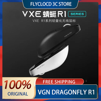 VXE Dragonfly R1 Series 2.4G Wireless Mouse R1 Pro Max Mice Lightweight PAW3395 SE FPS Custom Gamer Mouse For Win Mac Linux Gift