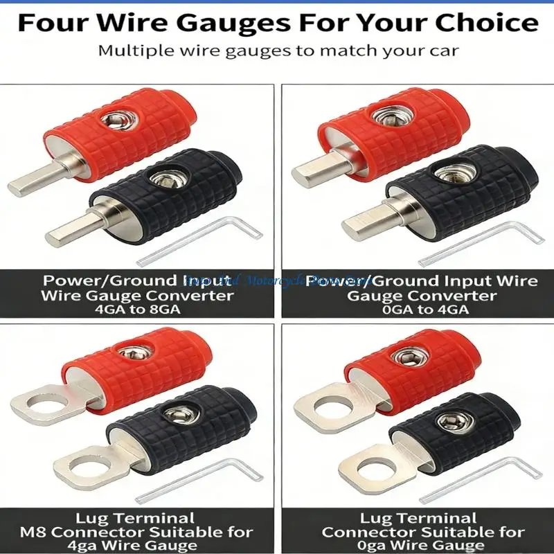 P9FD Multiple Gauge Wire Adapter Vehicle Boat Electrical Projects High Performances