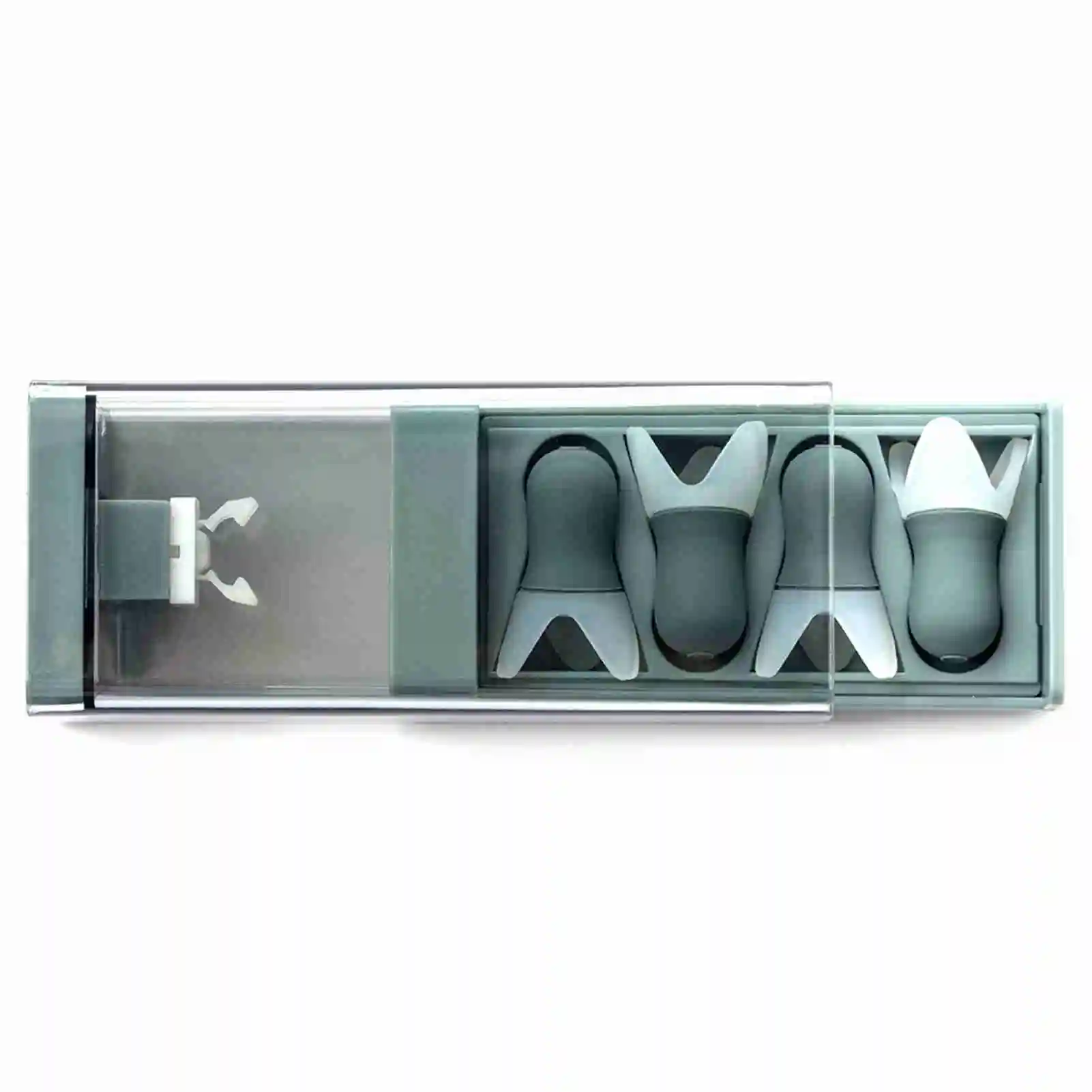 إلغاء الضوضاء الأذن المقابس الصوت حجب سدادة الأذن الحد من الضوضاء قابلة لإعادة الاستخدام مع حقيبة للتخزين للنوم الشخير اطلاق النار السباحة