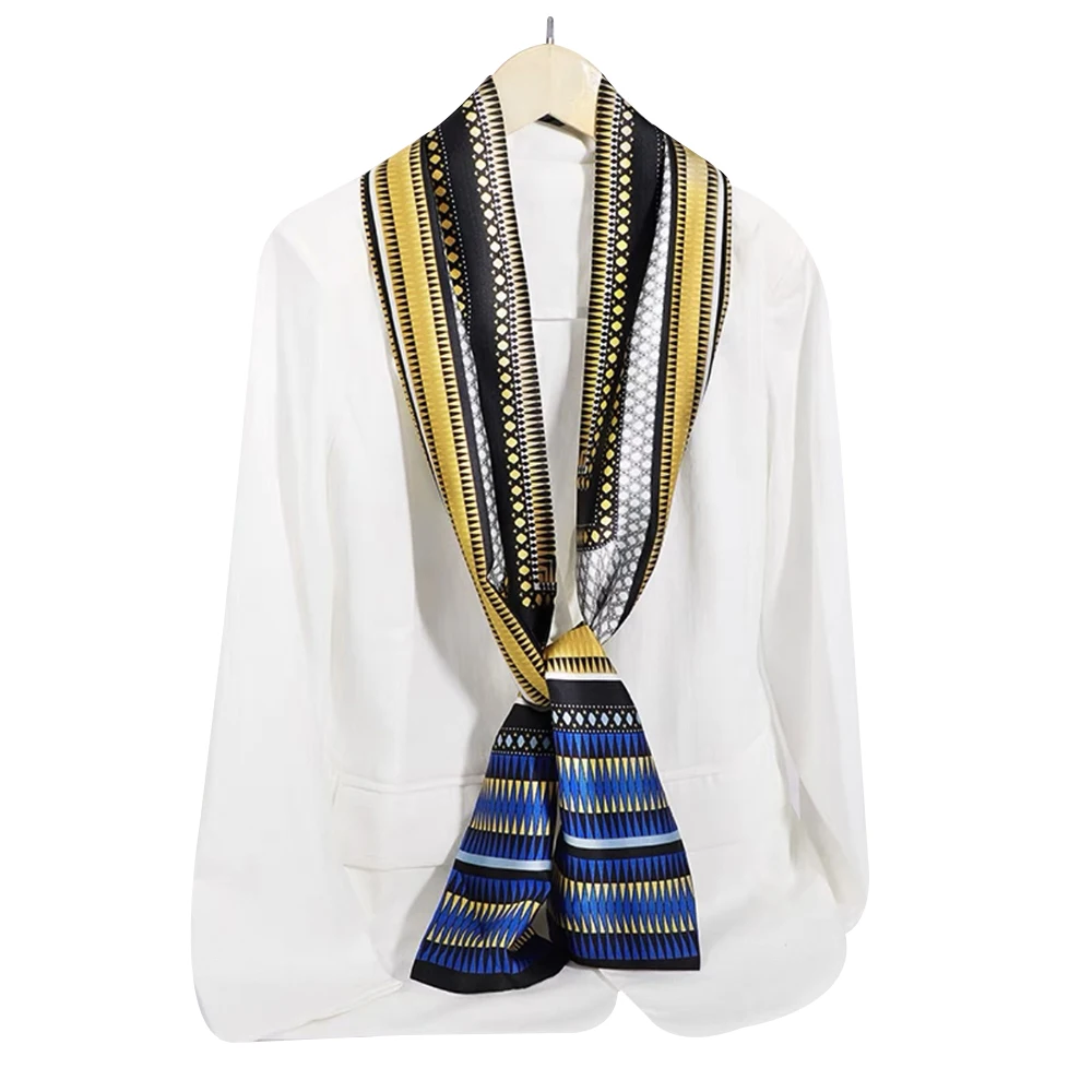 Long foulard de luxe Mulberry InjWomen, écharpe femme, bandeau de sauna, foulard de la présidence, ornement de cheveux féminin, bandana féminin,