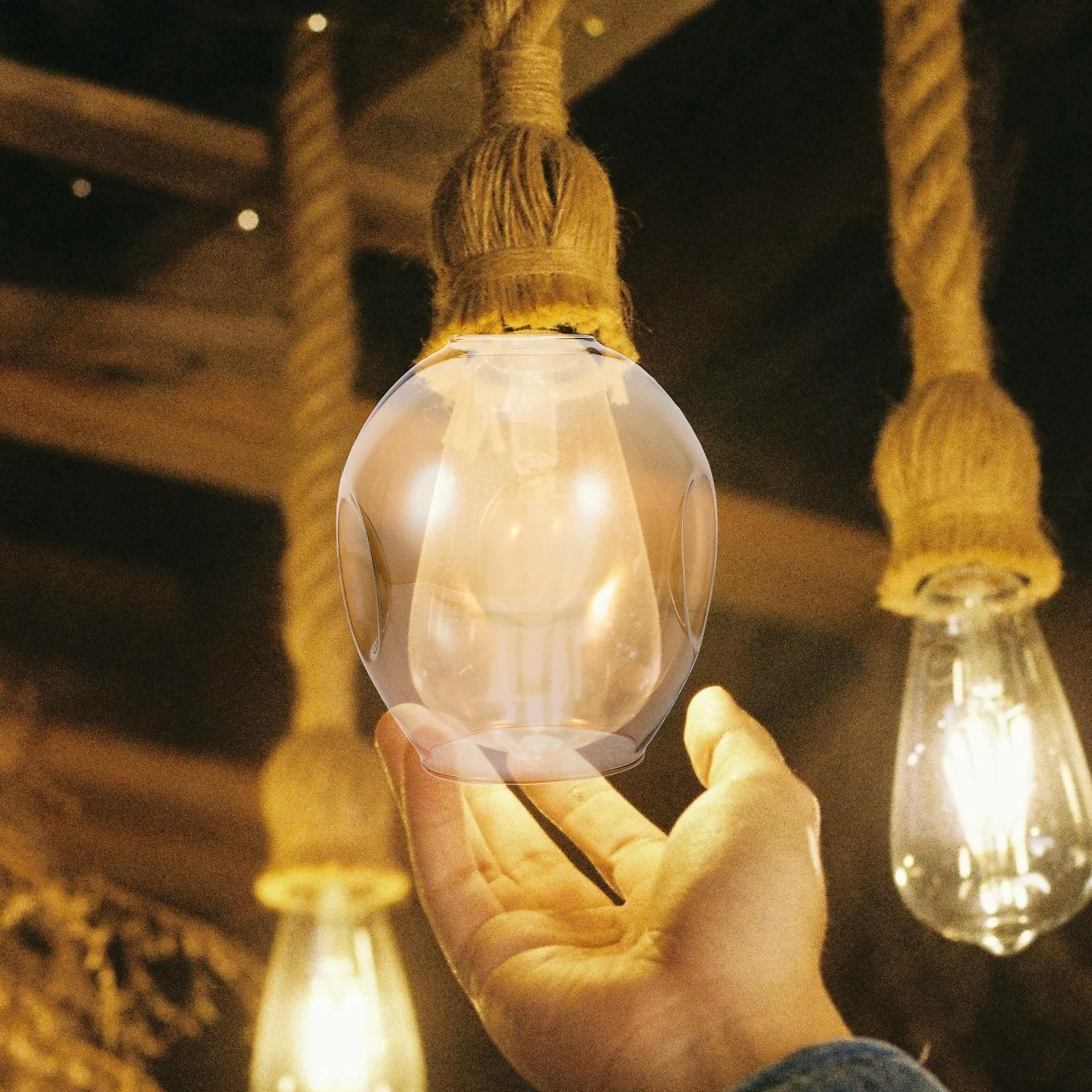 

Replacement Glass Shades White Color Pendant Lampshade Globe Design Soften Lights Decorative Ceiling Light Easy Install