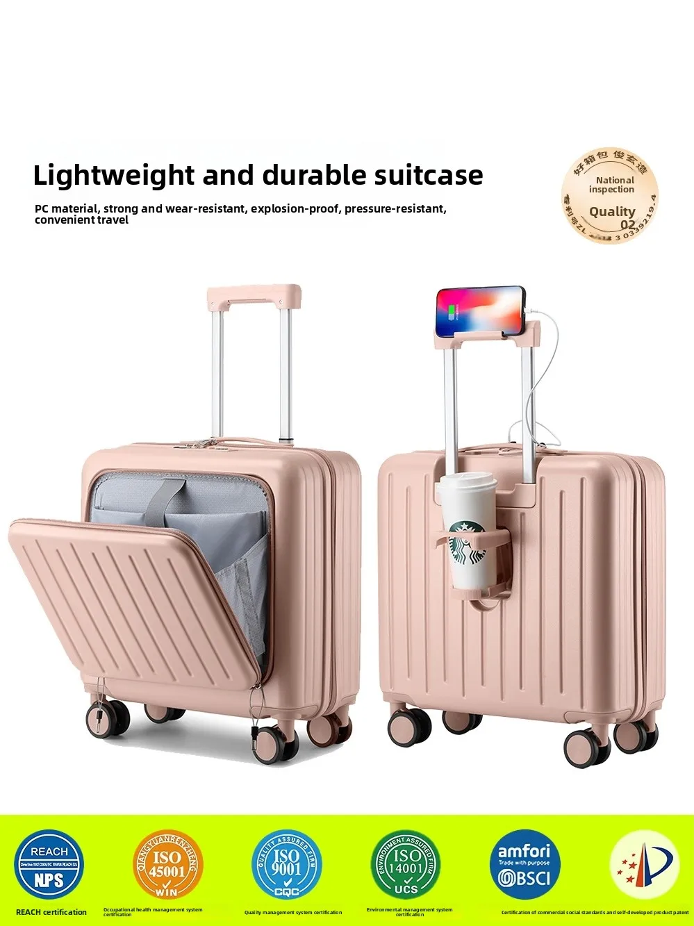 valise-cabine-compacte-de-18-pouces-avec-poignee-telescopique-a-ouverture-prealable-pour-les-voyages-d'affaires-et-les-deplacements-courts-legere-portable-et-durable