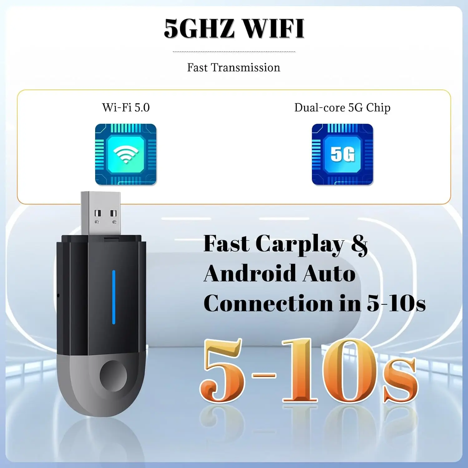 Phoebus OEM ODM Carplay محول لاسلكي ضمان لمدة سنة واحدة للسيارة Play Smartbox Apple Carplay Auto Dongle