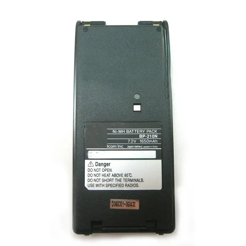 BP-210N 1650mAH ni-mh بطارية تناسب BP210 BP-210 BP-209 لراديو ICOM IC-V8 V82 A24 A6 F3G F30 F40 F11 F22 F4G اسلكية تخاطب