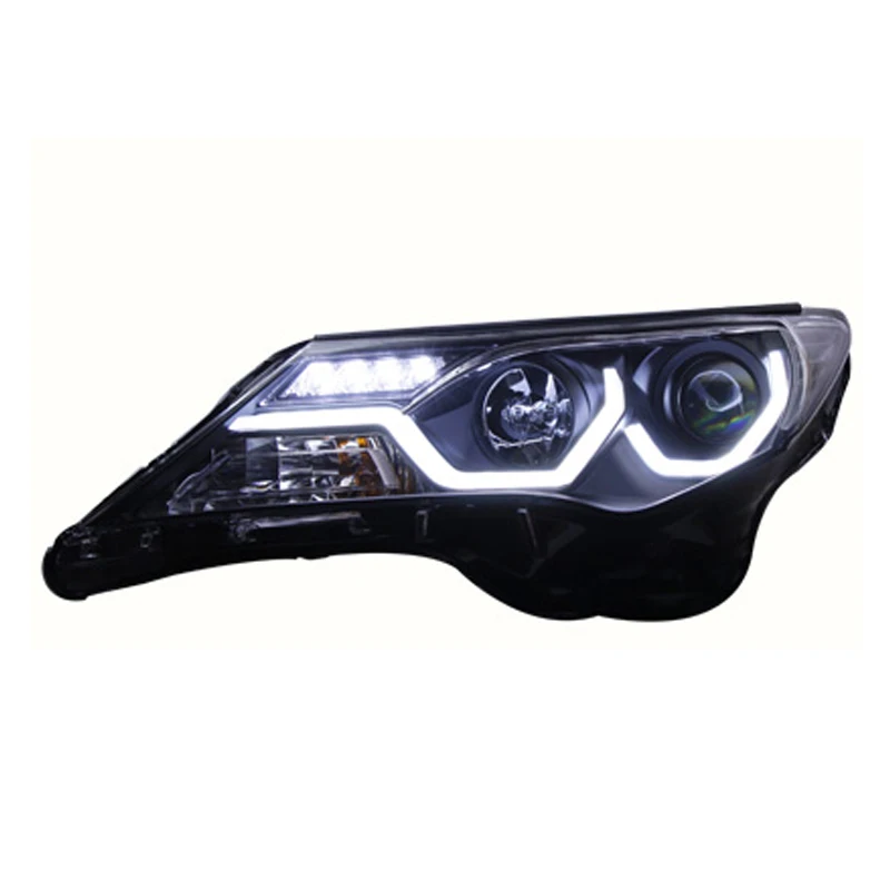 Head Lamp for Toyota RAV4 Headlight 2013 2014 2015 Brand Eagle Eye New Rav4 LED DRL Hid Bi Xenon Auto Accessories