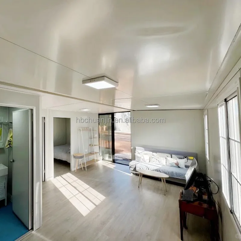 Widely Application Container House 20ft 40ft Folding Tiny Home Container Customized 36㎡ Prefab Container House for Australia