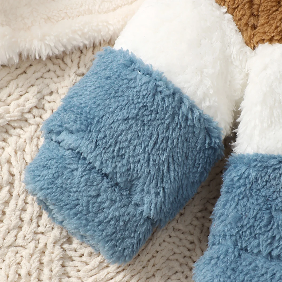 معطف شتوي من القطيفة بغطاء للرأس ومعطف دافئ بسحاب للأطفال الأولاد، مناسب لحديثي الولادة من عمر 0 إلى 9 أشهر