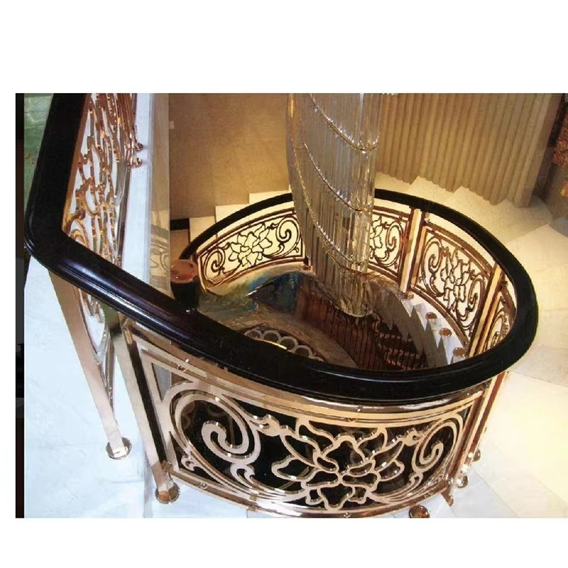 cj-Crewell New Design Balustrade Pillars Interior Villa Baluster Aluminium Alloy Baluster for Stair@