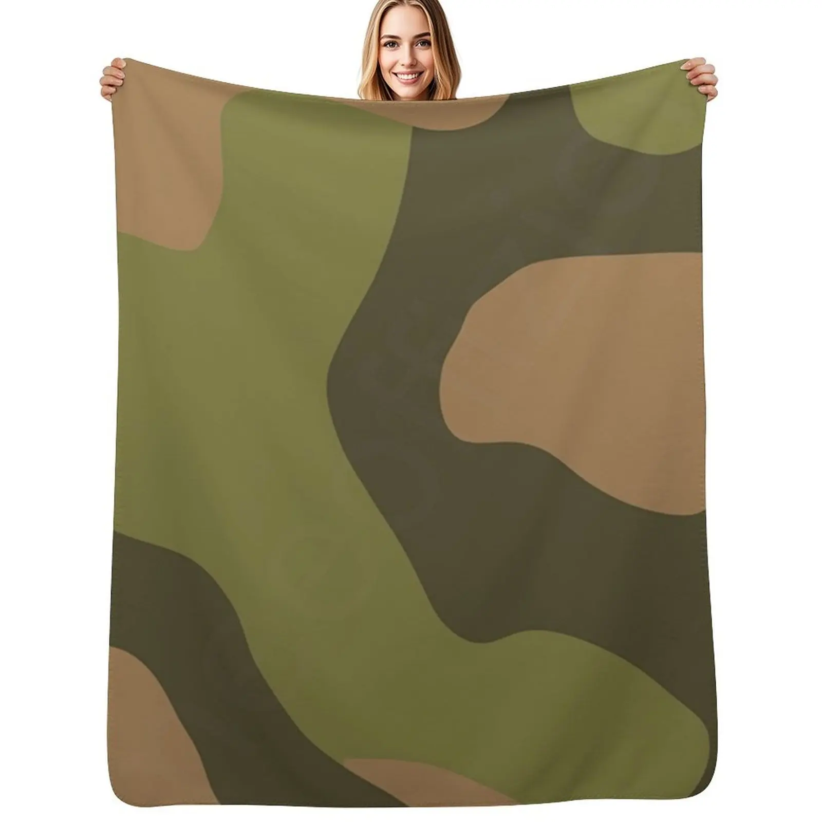 Norwegian M98 camo pattern Throw Blanket Beach Sofa Throw Thins Extra Large Throw Thermal Summer Beddings Blankets