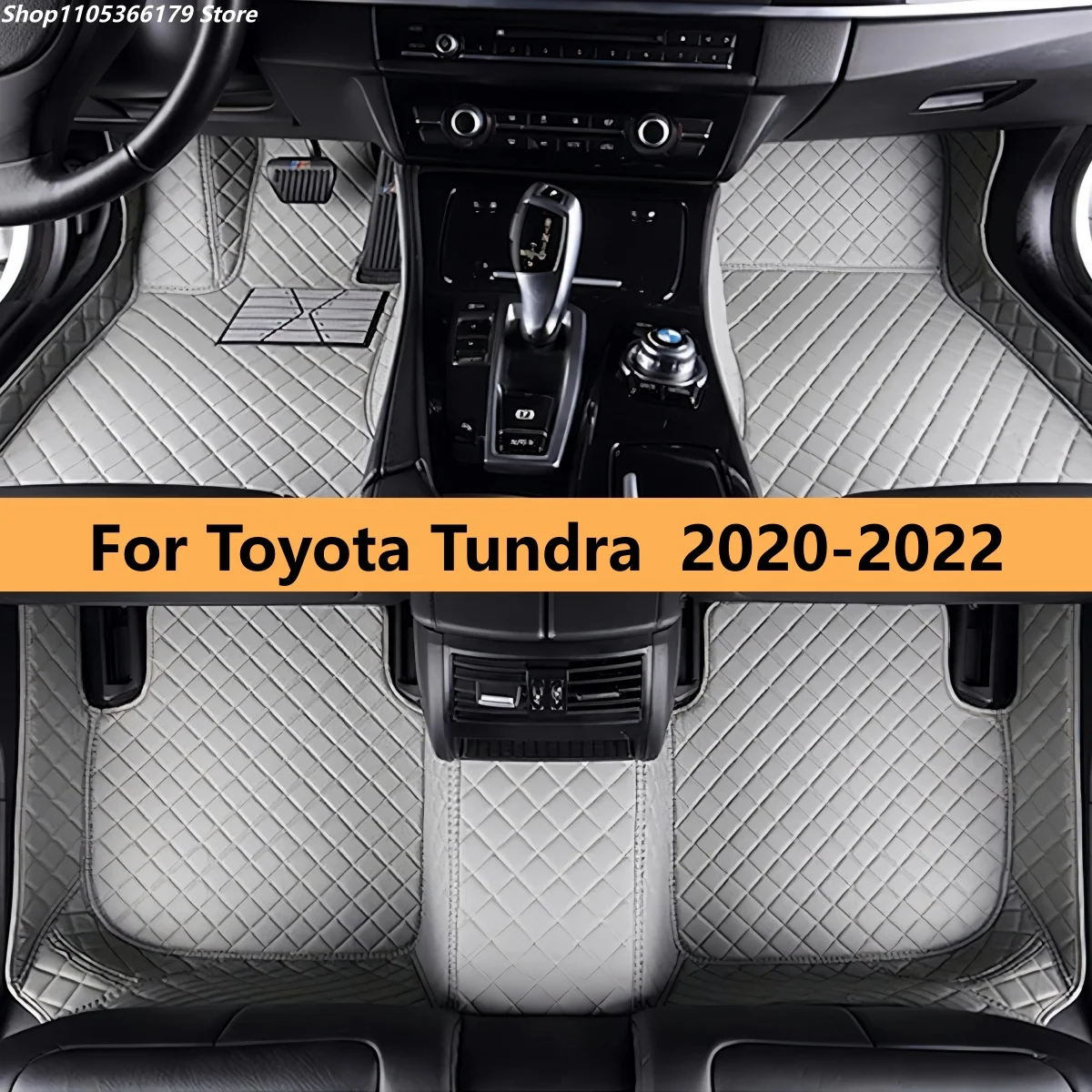 

Vehicle Leather Carpets Pads For Toyota Tundra 2020 2021 2022 Floor Mat Car Mat Accessories Men Women Interior Accessories