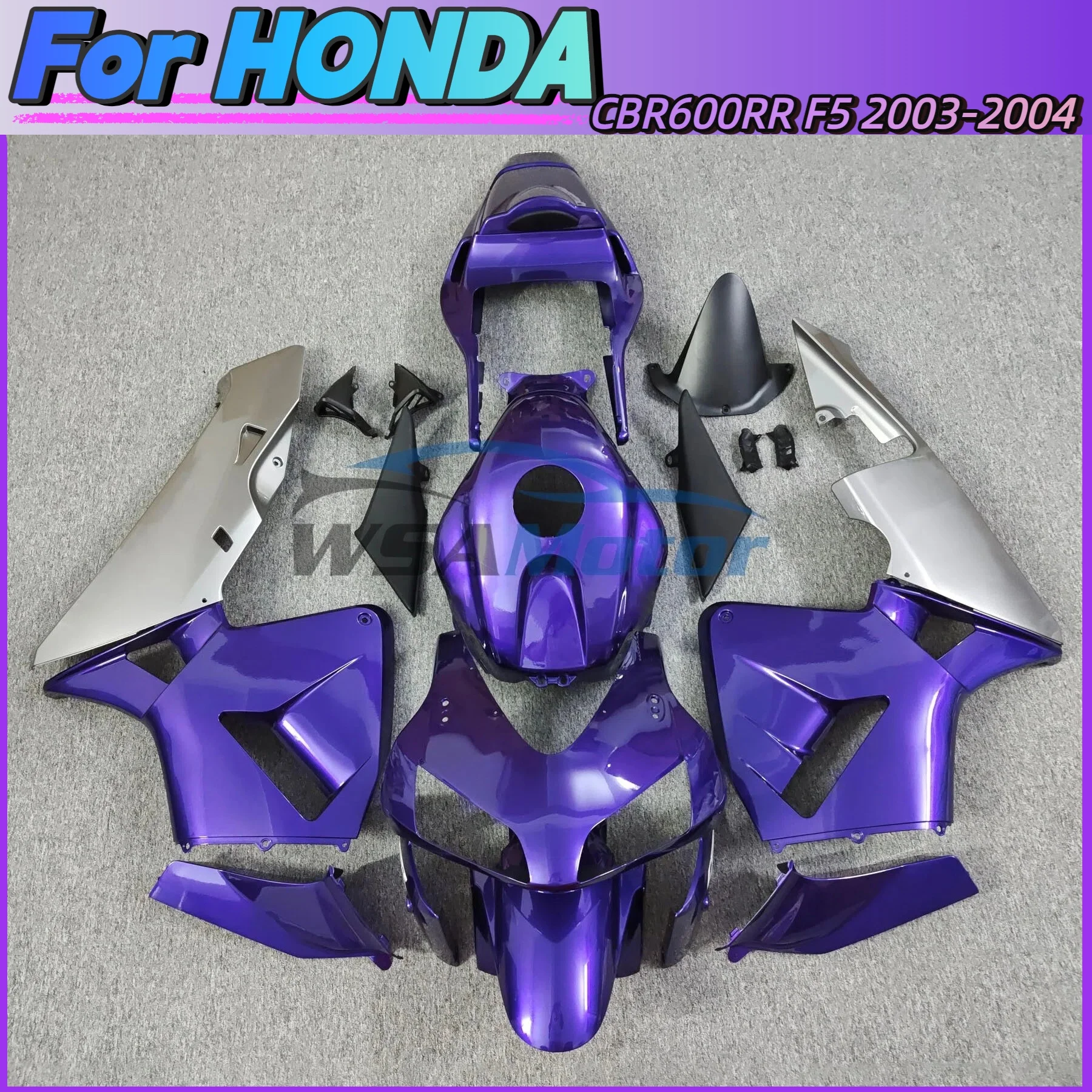 

For HONDA CBR600RR CBR 600RR CBR 600 RR F5 2003 2004 Motorcycle Fairing kit ABS Injection Molding