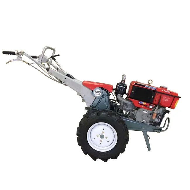 

15.5HP Die sel Engine Walking Tractor NC131 Two Wheels