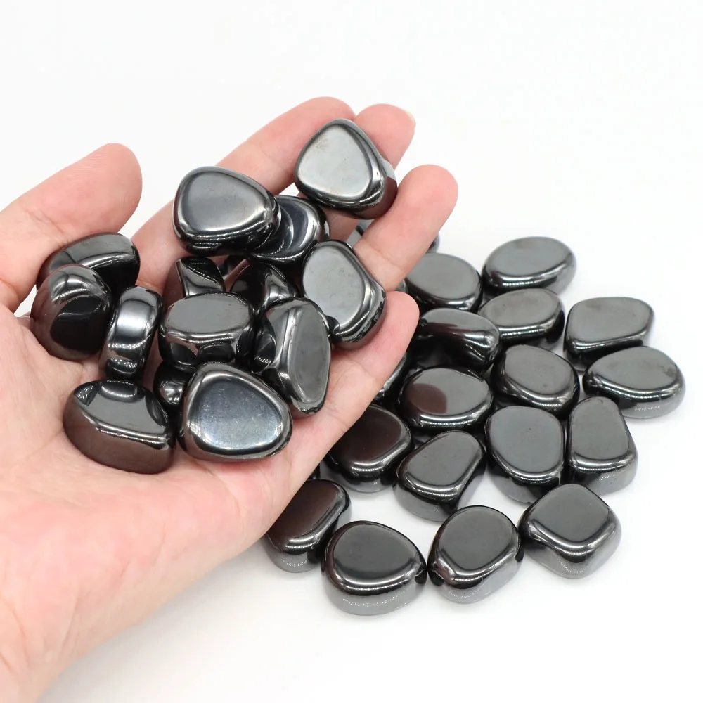 Natural Hematite Chakra Healing Crystal Gemstone Mineral Tumbled Stone Home Aquarium Specime Decoration Bulk Gift Wholesale