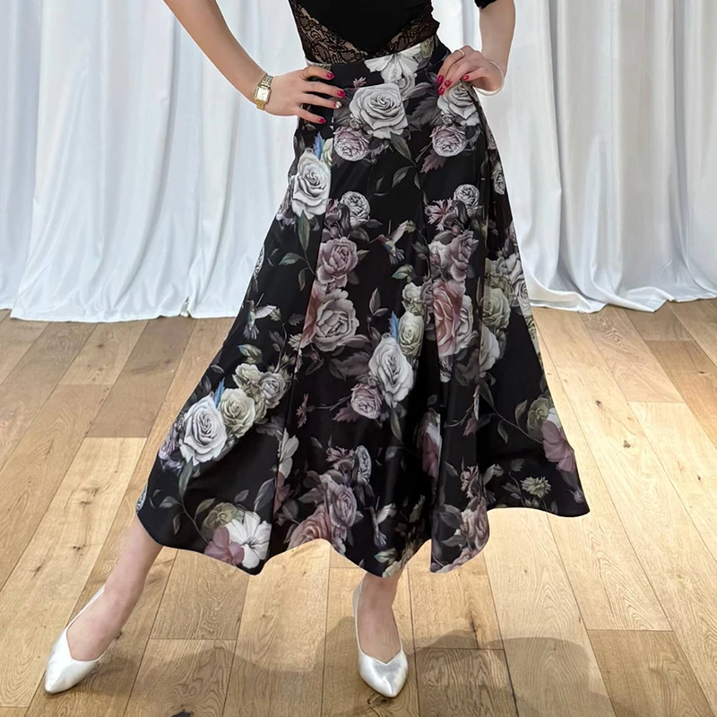 gonna-da-ballo-da-sala-donna-costume-da-ballo-moderno-standard-gonna-nera-stampata-a-fiori-abiti-da-allenamento-per-sala-da-ballo-per-adulti-vbh1905
