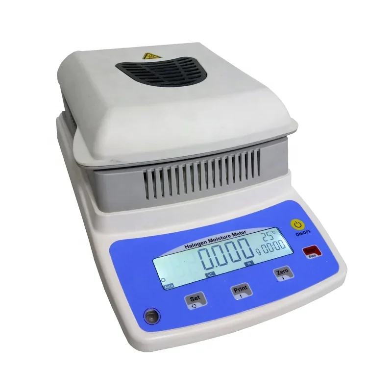 

ZT-1113 Bean Rice Moisture Test Machine Paddy Moisture Analyzer Temperature Range 40 ° C-199 ° C Moisture Range 0.00% -100.00%