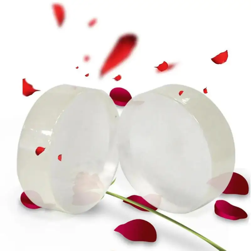 Whitening Soap Natural Active Enzyme Plant Extract Nipple Intimate Enzyme Crystal Bath Transparent Shower Bleaching Soap