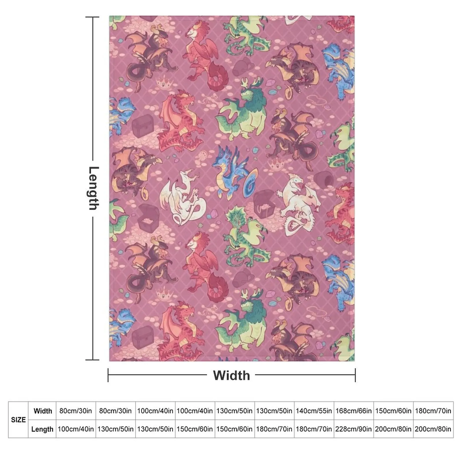 Chromatic dragons in red Throw Blanket Thermal Moving Soft Beds Kid'S Picnic Fashion Sofas Blankets