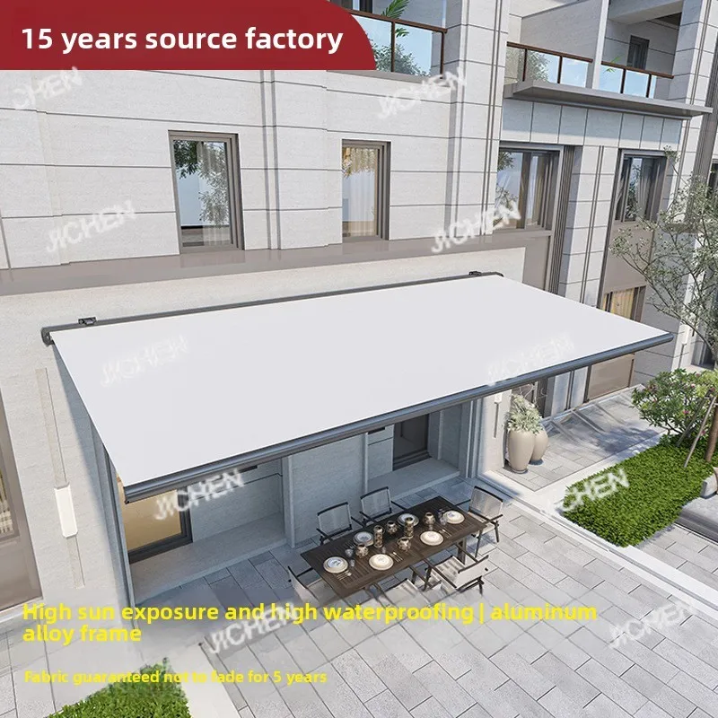 

JC 3x2M Высококачественный сверхмощный выдвижной солнцезащитный козырек Полностью установка солнцезащитного козырька в штучной упаковке не входит настраиваемый